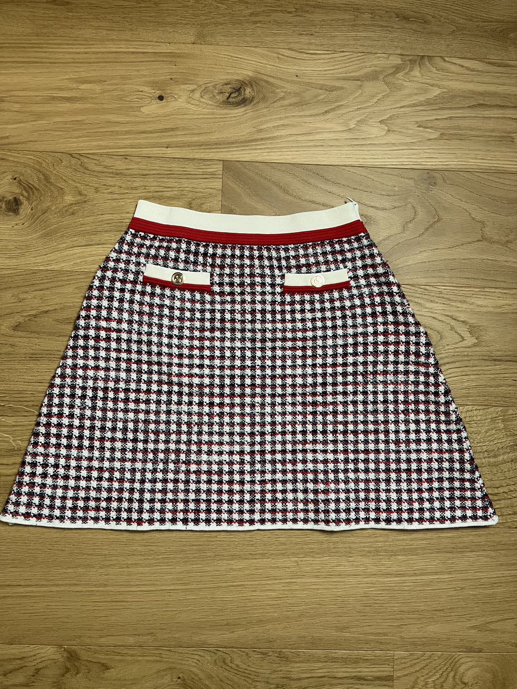 Mini-jupe Sandro en tweed chic — Encore Lyon