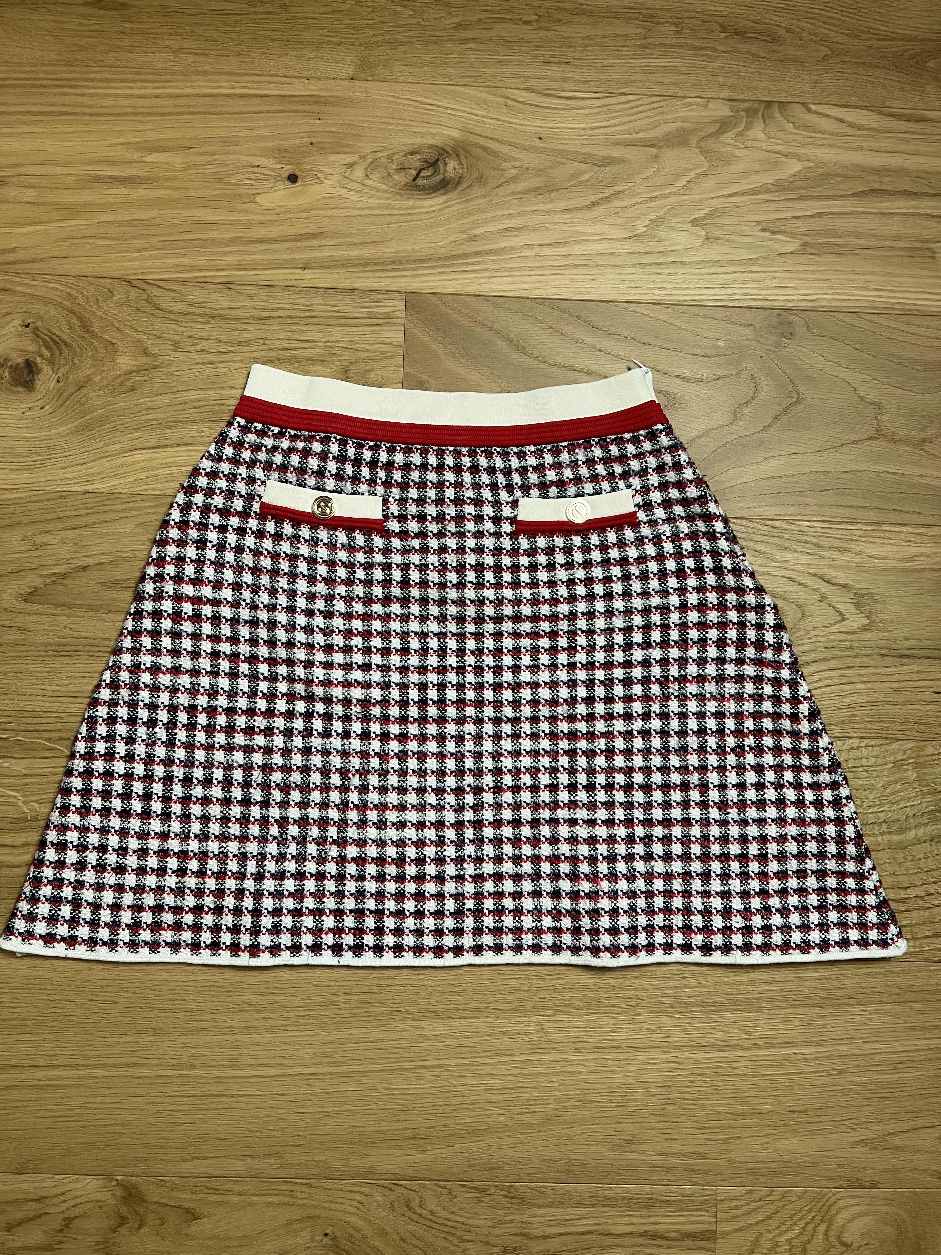 Mini-jupe Sandro en tweed chic — Encore Lyon