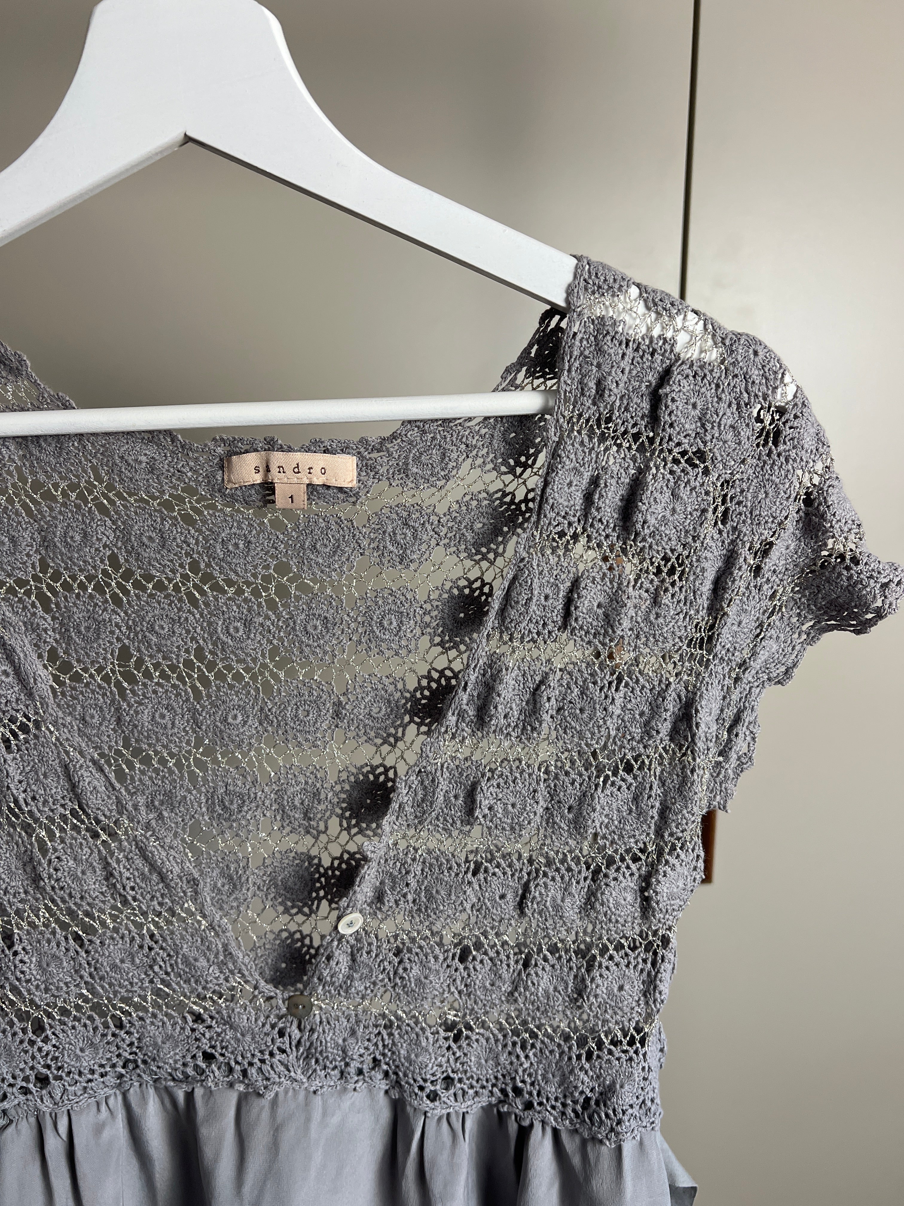 Robe d'été Sandro en dentelle — Encore Lyon