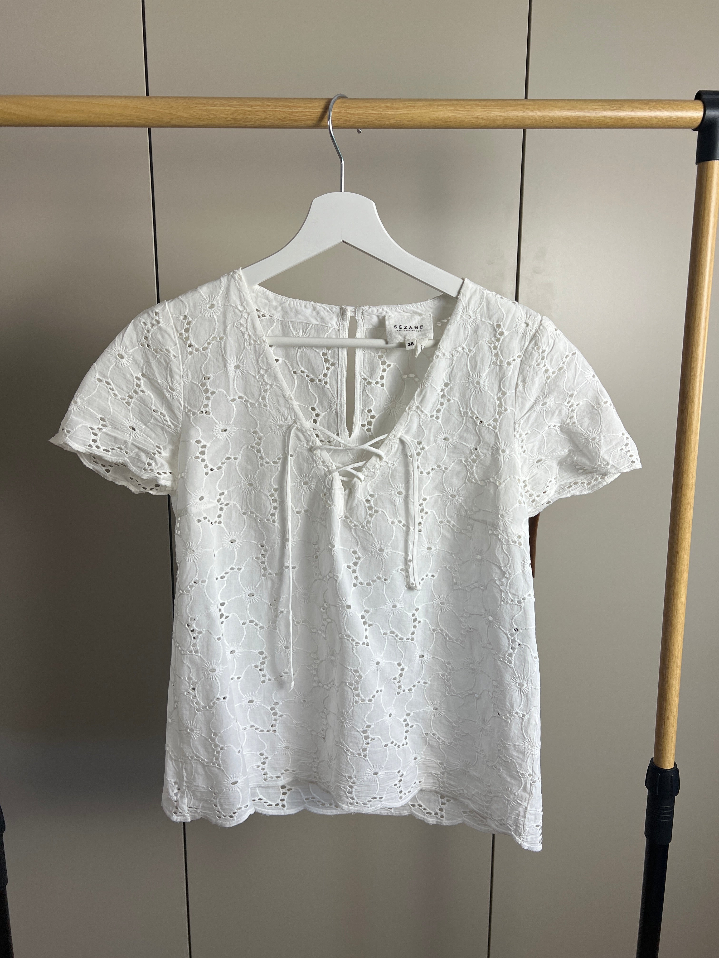 Blouse dentelle sezane — Encore Lyon