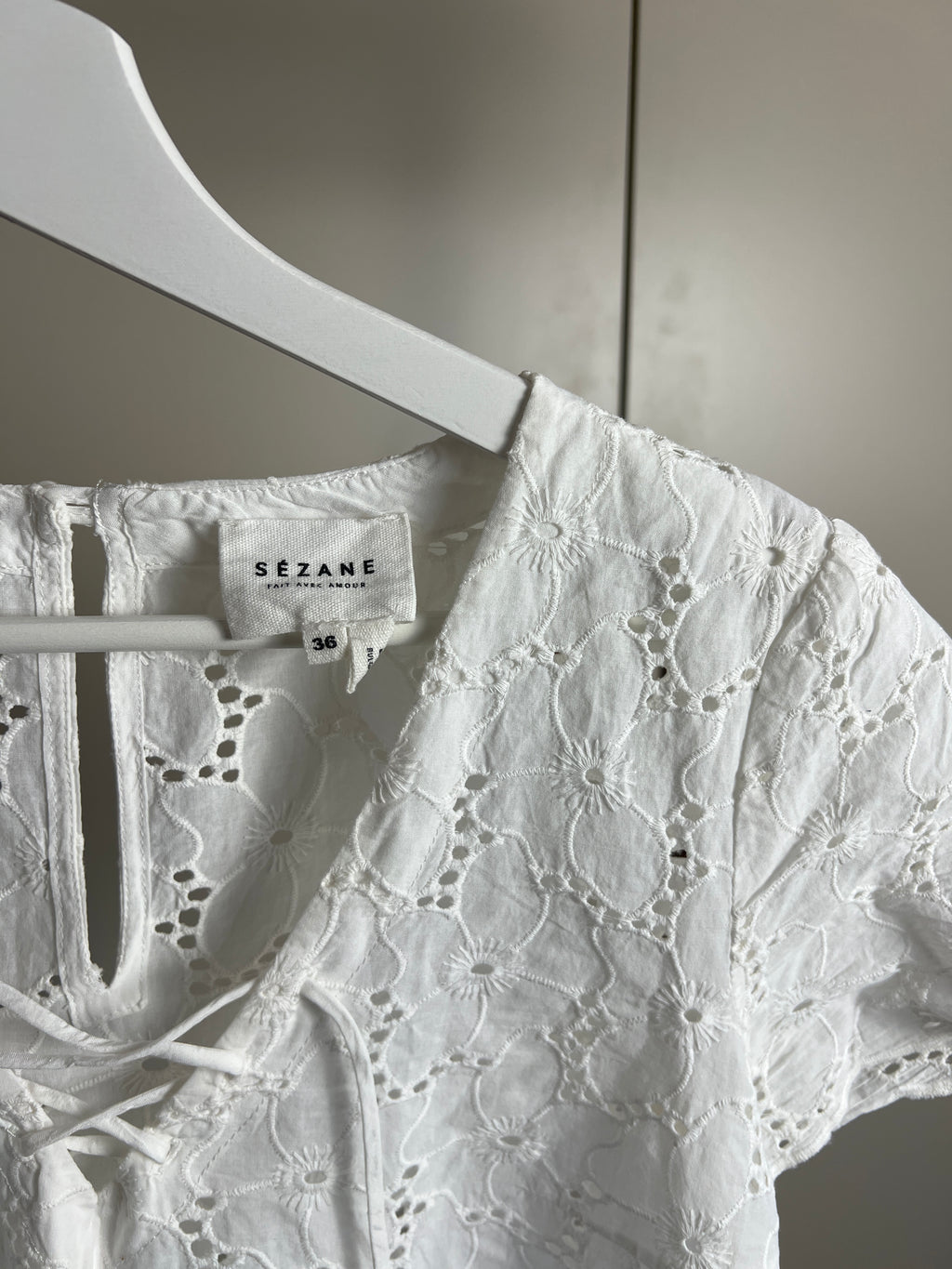 Blouse dentelle sezane — Encore Lyon
