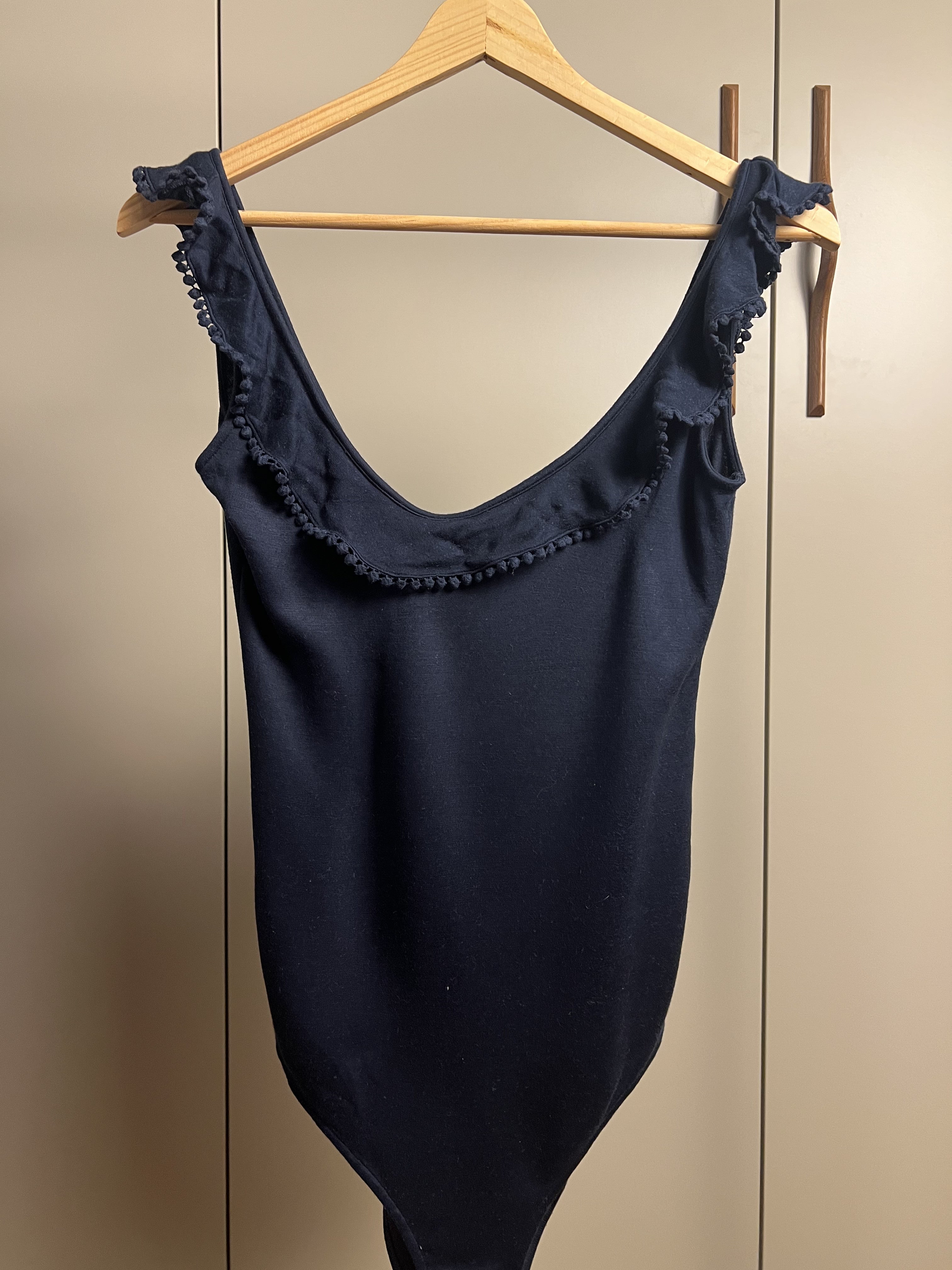 Body Débardeur bleu marine Sezane — Encore Lyon