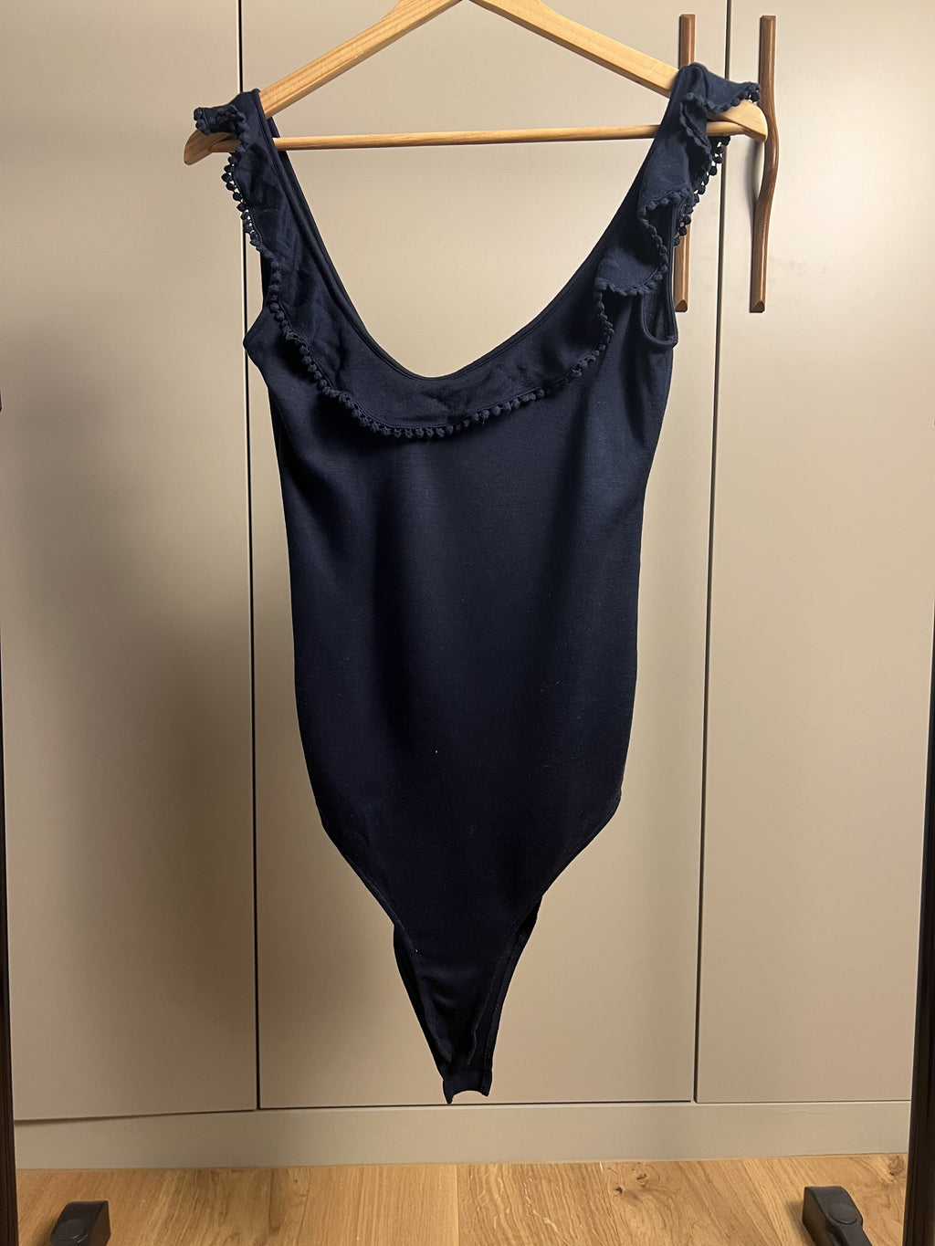 Body Débardeur bleu marine Sezane — Encore Lyon