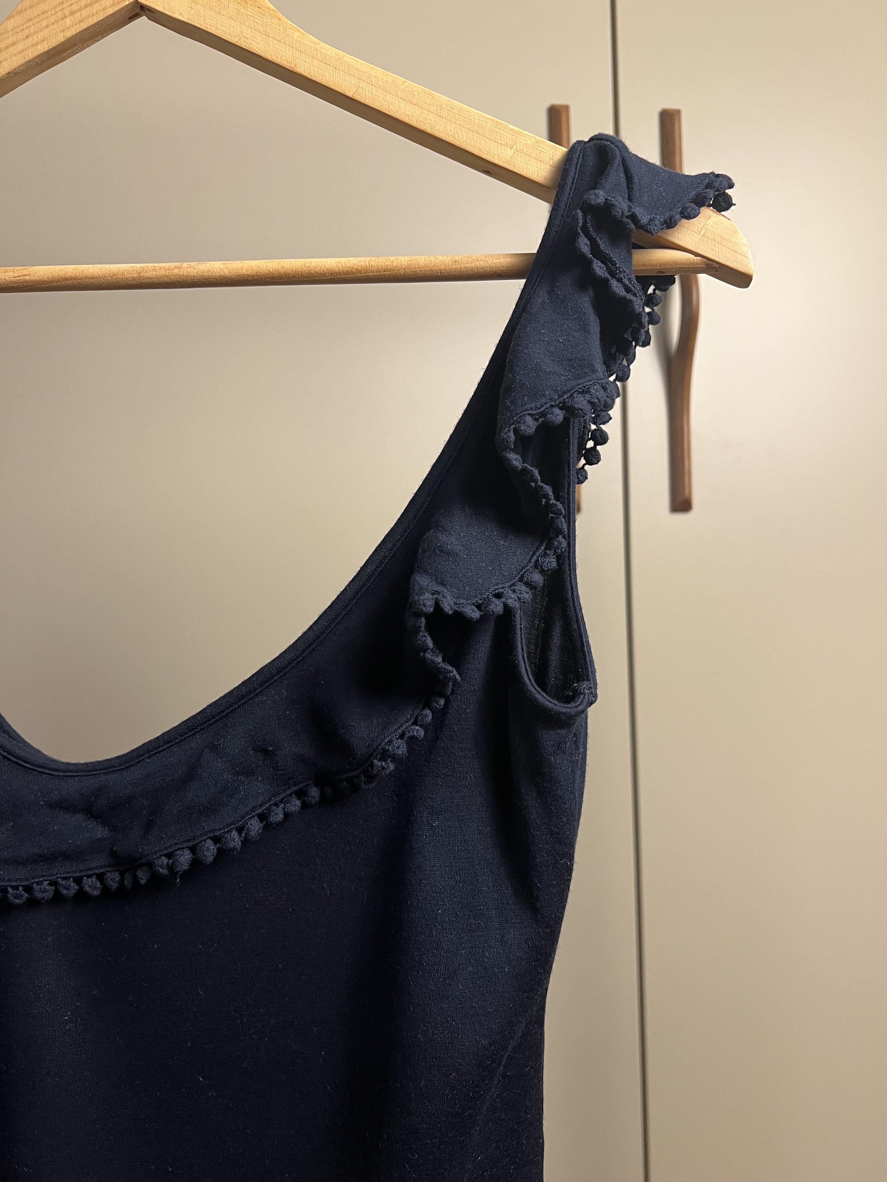Body Débardeur bleu marine Sezane — Encore Lyon