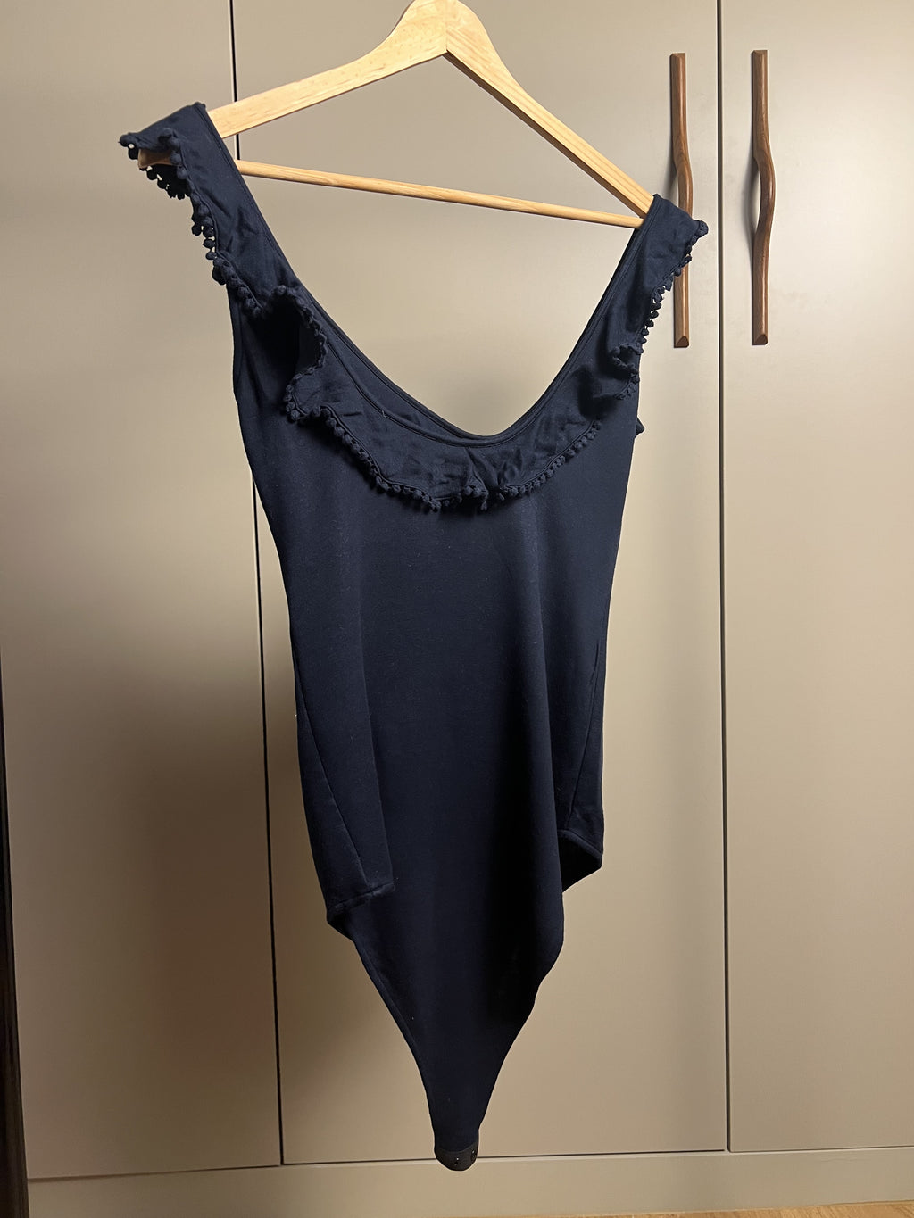 Body Débardeur bleu marine Sezane — Encore Lyon