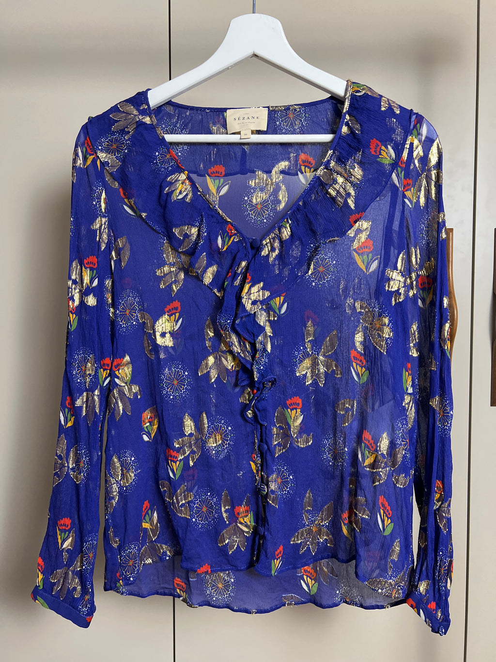 Blouse Priscille Sézane en soie — Encore Lyon