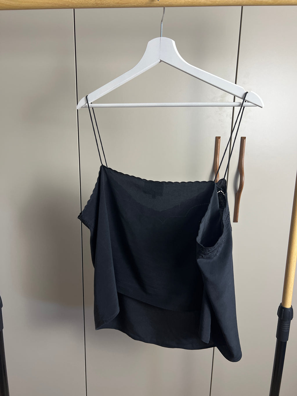 Top en soie Sézane taille 48 — Encore Lyon